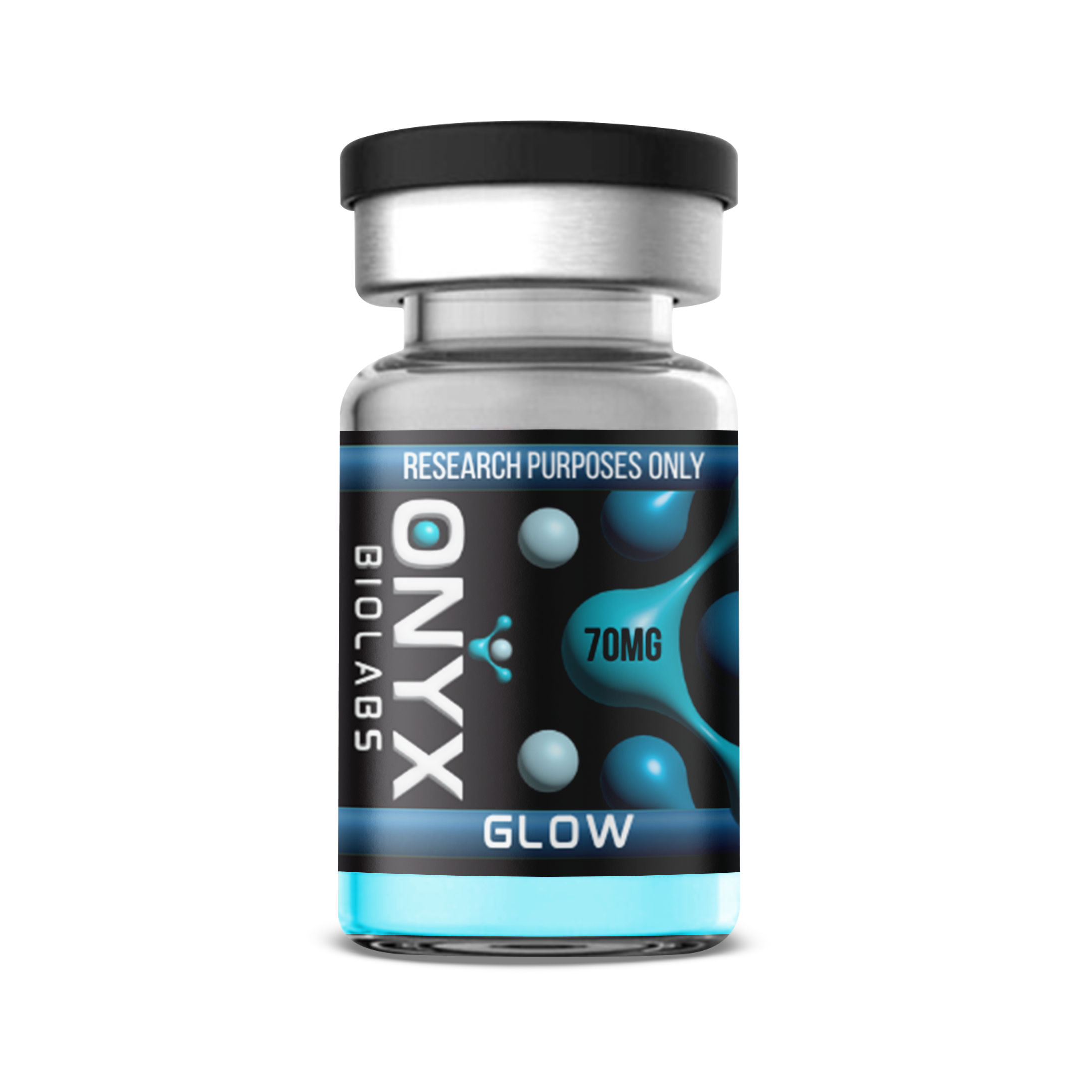 Onyx Biolabs Glow Blend (70mg) Research Peptide Vial