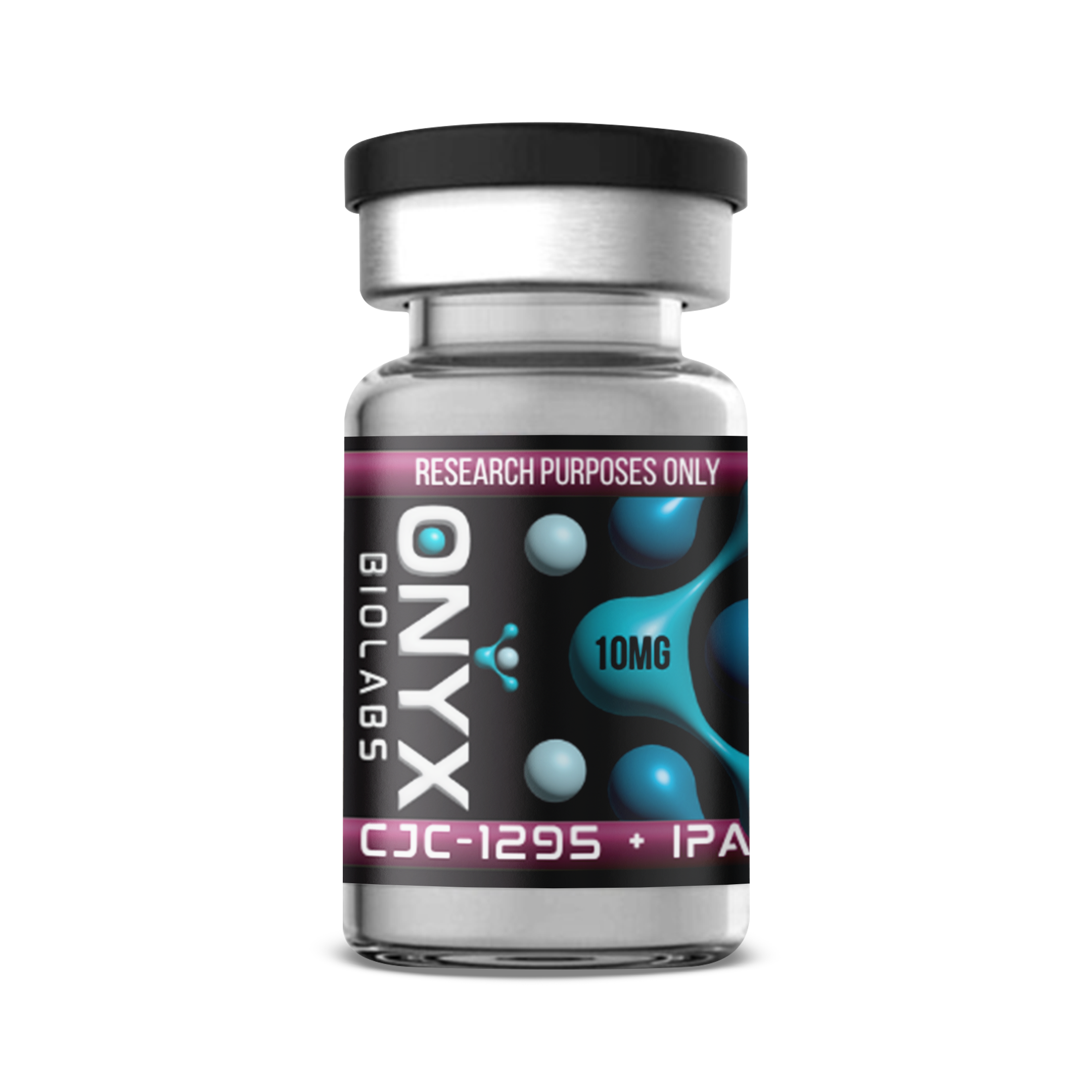 Onyx Biolabs CJC-1295 (no DAC), Ipamorelin 10mg (Blend) Research Peptide Vial