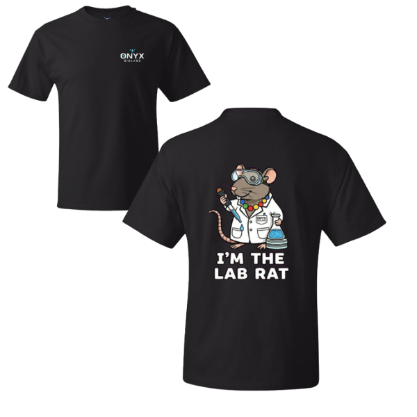 Onyx Biolabs Lab Rat T-Shirt Black Main